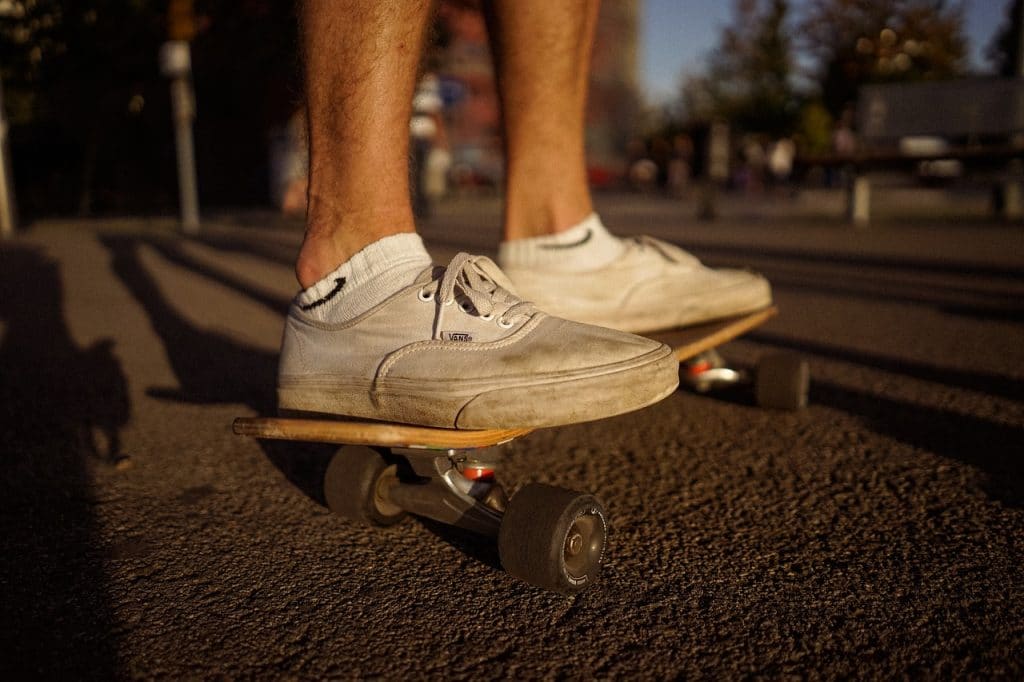 Zapatillas flexibles para patinete