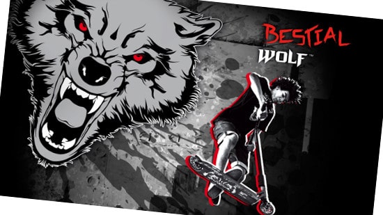 Bestial Wolf es uno de los líderes mundiales en fabricación de patinetes stunt scooters para saltos y acrobacias