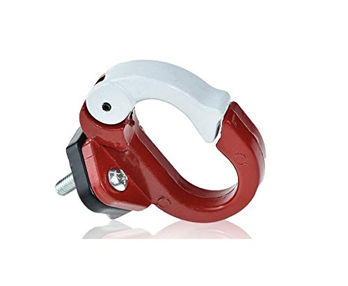 aibiku Kit de Montaje de Ganchos de Metal Adecuado para Xiaomi Scooter Eléctrico, Accesorios de Bicicleta (Rojo) [OFERTAS]