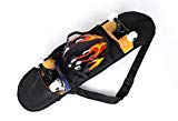 Cooplay 32*8 Black Skateboard Carry Bag Backpack Rucksack Straps with Mesh by Cooplay [OFERTAS]
