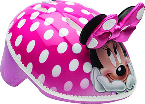 BELL Toddler 3D Minnie Me Casco, Infantil, Multi Coloured, 48-52 cm [OFERTAS]