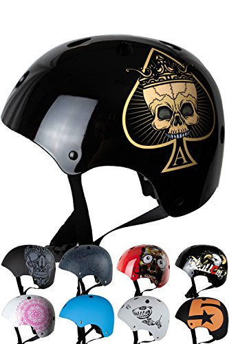 Skullcap® Casco BMX – Casco Skate – Casco Bici [OFERTAS]