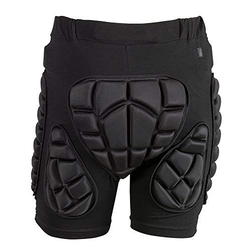 TTIO-Pantalones Cortos de Protección contra Impactos 3D con Almohadilla para la Cadera y Goma EVA para esquí, Snowboard y Snowboard Hombres y Mujeres [OFERTAS]
