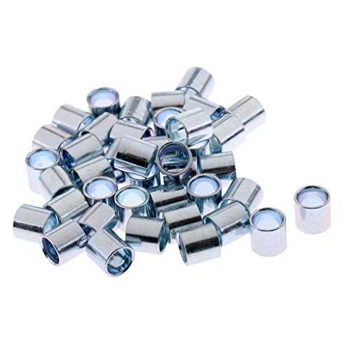 D DOLITY Conjunto de 40pcs Rodamientos Espaciadores Iron Bearings Longboard Skateboard Accesorio [OFERTAS]