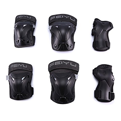 Selighting Kit de 6 Piezas Protecciones Infantiles Niñas Skate Bicicleta Monopatín Rodilleras Niñas con Coderas y Muñequeras [OFERTAS]