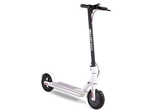 Helliot Design Boxes 2 Patinete Eléctrico Plegable, Adultos Unisex, Blanco, Talla Única [OFERTAS]