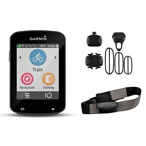 Garmin Edge 820 Bundle Ordenador para Bicicletas, Negro [OFERTAS]