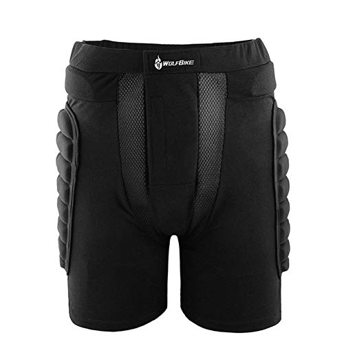 Wenwenzui Hip Protectora Pad Shorts Resistencia Caída Esquí monopatín Ropa de Abrigo Pantalones Deportes al Aire Libre Protector para Niños Adultos [OFERTAS]