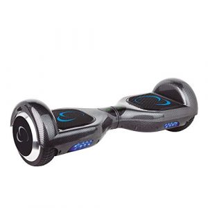 SmartGyro X2 Carbono Patinete Eléctrico con Certificado UL2272, Ruedas Run-Flat Talla 6.5″, Color Carbono/Gris [OFERTAS]