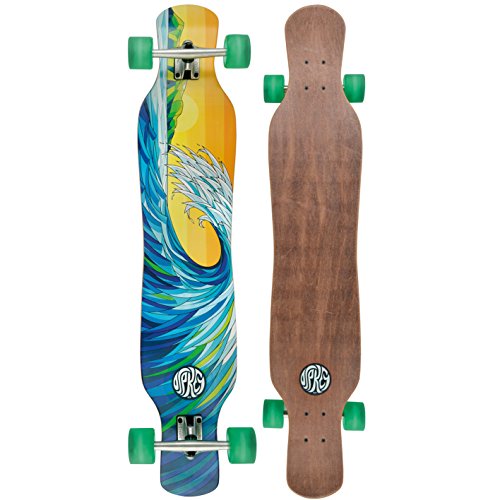 Monopatín Osprey Unisex Completo de Punta Gemela, Longboard. [OFERTAS]