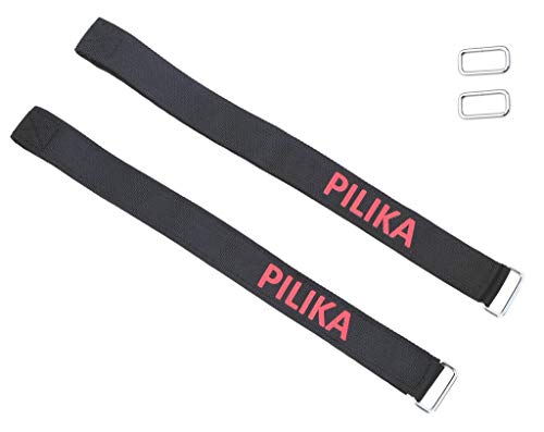 Pilika Correas de Repuesto para Hoverkart Hover Board Kart Magic Cintas de Nylon Pegatina Black Color (Estilo: con Hebilla de Hierro Dos) [OFERTAS]