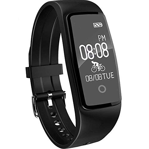 Willful Impermeable Pulsera Inteligente Pulsera Actividad con Pulsometros,Monitor de Dormir,Monitor de Calorías,Podómetro,Notificación de Mensaje,Pulsera Deporte para Android y iOS Teléfono móvil [OFERTAS]