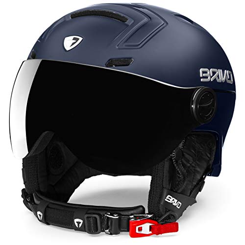 Briko Stromboli Visor Photo Casco de Esquí, Unisex Adulto [OFERTAS]