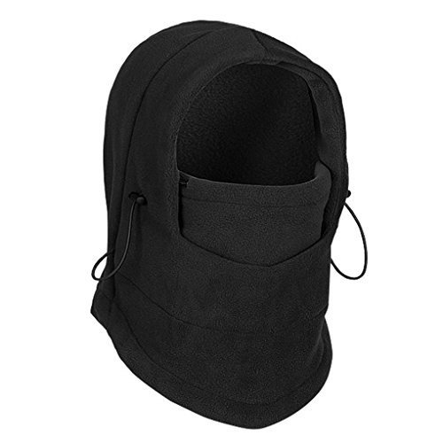 Homiki Gorro Pasamontañas Cortavientos de Cara Completa Color Negro para Ciclismo Senderismo Invierno [OFERTAS]