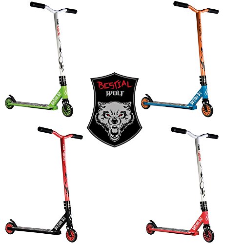 Patinete Bestial Wolf Demon D2 Azul – Naranja [OFERTAS]