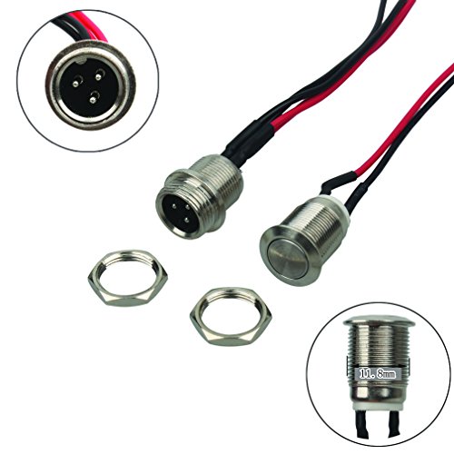 wingsmoto puerto cargador de carga Botón de encendido Repalcement Kit de cables para eléctrico monociclo Scooter Hoverboard [OFERTAS]