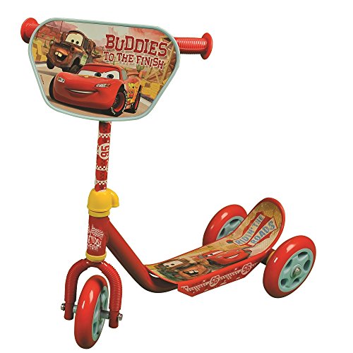 ColorBaby – ColorBaby Patinete 3 ruedas CARS (42789) [OFERTAS]