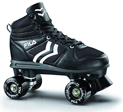 FILA SKATES Verve Patines, Adultos Unisex, Negro/Blanco, 36 [OFERTAS]