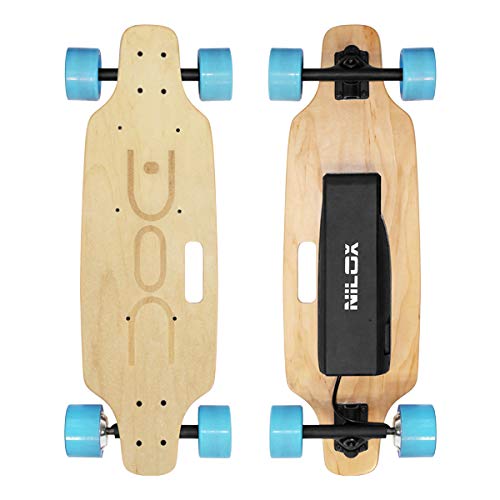 Nilox 30NXSKMO00002 Skate Eléctrico, Unisex Adulto, marrón, 75×13 [OFERTAS]