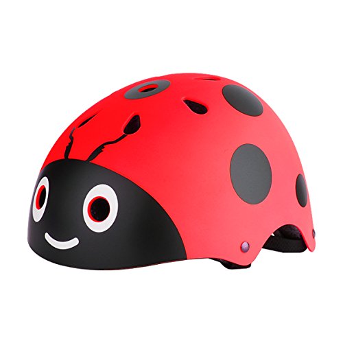 CHICTRY Casco Bicicleta Infantil Ciclismo Casco de Seguridad para Niños Ajustable Casco de Animal Unisex Protección Patines Niños [OFERTAS]
