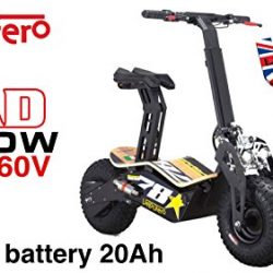 Scooter eléctrico Velocifero Mad 2000 W, 60 V