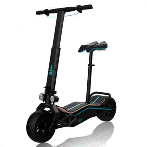 Cecotec Patinete Eléctrico Off-Road Demigod Potencia 800 W, Sube Cuestas. Ruedas XL antirreventón Tubeless. con sillín. Autonomía 30 Velocidad máx. hasta 35 km/h, Adultos Unisex, Negro/Azul, Estandard [OFERTAS]