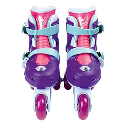 Disney Frozen OFRO084 – Patines en línea, 2 en 1, tamaño ajustable 27-30 EU [OFERTAS]