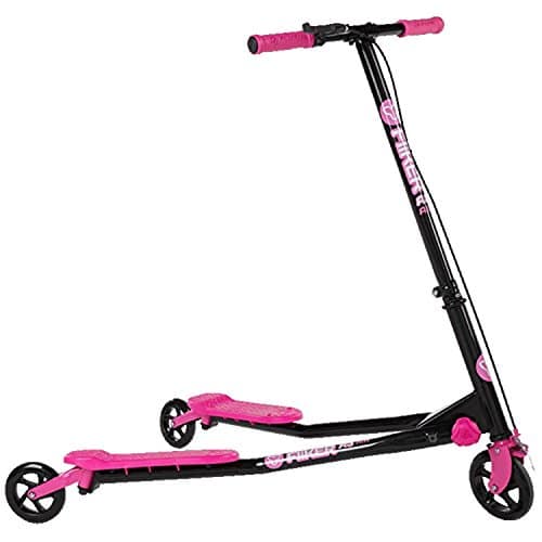 YVolution- Fliker A3 Patinete De 3 Ruedas, Color Rosa, M (100020.0) [OFERTAS]
