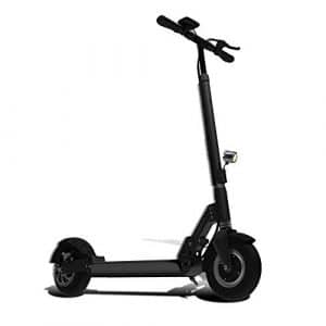 SmartGyro Xtreme PRO – Patinete eléctrico, 8″, 3 velocidades, velocidad 25 Km/h, autonomía 25 Km, batería de litio 10.000 mAh, doble suspensión, freno de disco, Scooter eléctrico potente, color negro [OFERTAS]