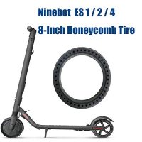 Konesky Neumático de Scooter de 8 Pulgadas, Scooter Electrico Neumático de Rueda de Panal A Prueba de Explosiones Sin Cámara Neumáticos de Repuesto Compatible con Ninebot Scooter ES1 ES2 ES4 [OFERTAS]