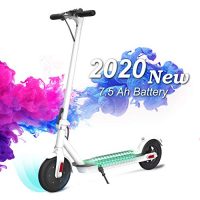 COLORWAY Patinete Eléctrico -8.5 Pulgadas Scooter Eléctrico Plegable Batería 7.5Ah con Faro y Luz de Freno Ideal para Desplazamientos Urbanos [OFERTAS]
